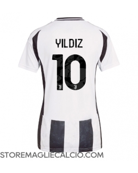 Juventus Kenan Yildiz #10 Maglia Gara Casa Repliche 2024-25 Donna